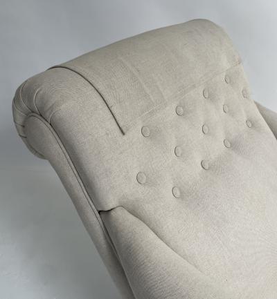 Adjustable Reclining Napoleon III Chair