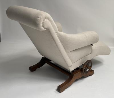 Adjustable Reclining Napoleon III Chair