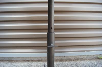 Adjustable Walnut Burl and Chrome Side Table in the Style of Paul Evans