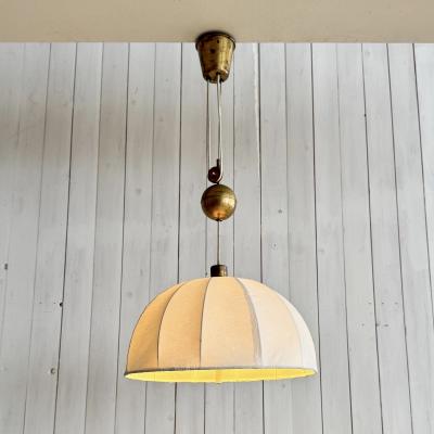 Adjustable ceiling light Scandinavia mid 20th century