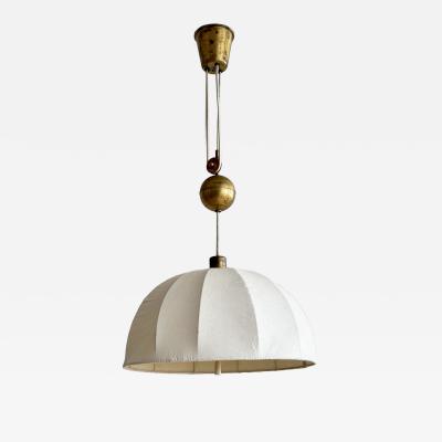 Adjustable ceiling light Scandinavia mid 20th century