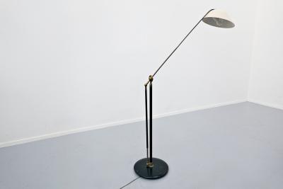 Adjustable floor lamp by angelo lelli for arredoluce Italy 1955