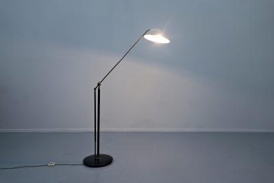 Adjustable floor lamp by angelo lelli for arredoluce Italy 1955