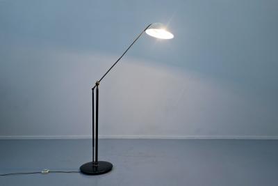 Adjustable floor lamp by angelo lelli for arredoluce Italy 1955