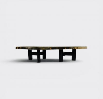 Ado Chale Ado Chale Coffee table Relief of Polished Agates
