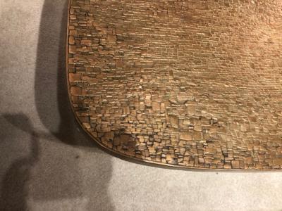 Ado Chale Ado Chale Les Mounts De Venus Bronze Coffee Table