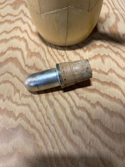 Ado Chale Aldo Tura Lacquered Goatskin Insulated Decanter