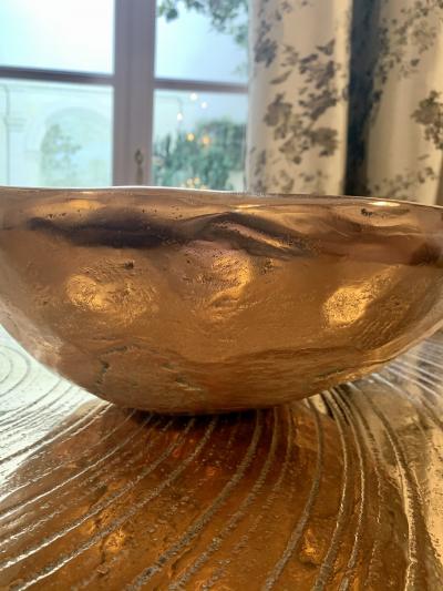 Ado Chale Large Bronze cup by Ado Chale