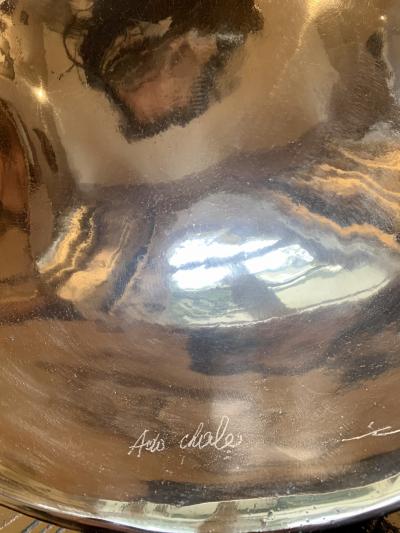 Ado Chale Large Bronze cup by Ado Chale