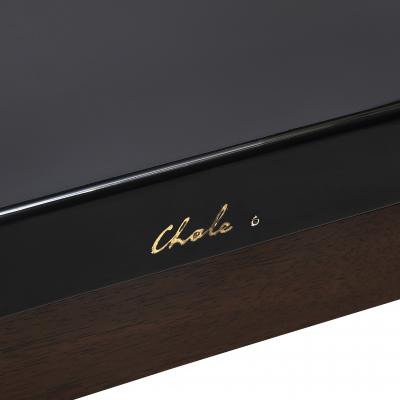 Ado Chale Table in black resin by Ado Chale