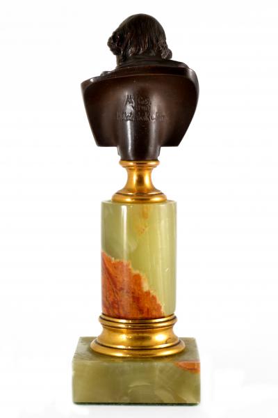 Adolf Karl Brutt Bronze Bust W Shakespeare By Adolf Karl Brutt 1910 Germany H Gladenbeck Son