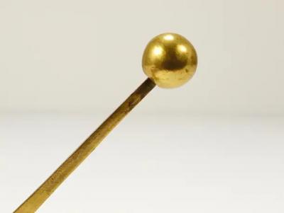 Adolf Loos Adolf Loos Art Nouveau Brass Wall Hook for Knize Comp Vienna Austria 1909