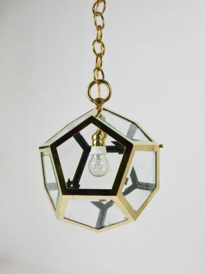 Adolf Loos Adolf Loos Dodekaeder Pendant Lamp Chandelier Friedrich Otto Schmidt 1900s