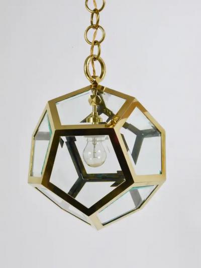 Adolf Loos Adolf Loos Dodekaeder Pendant Lamp Chandelier Friedrich Otto Schmidt 1900s