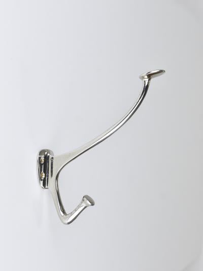 Adolf Loos Up to 4 Adolf Loos Art Nouveau Nickel Brass Wall Hooks Caf Capua Vienna 1900s