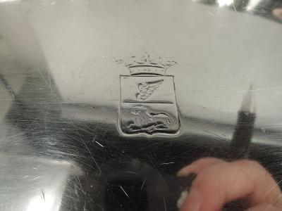 Adolf Sper Large Antique Russian Classical Silver Bowl by Adolf Sper C 1843