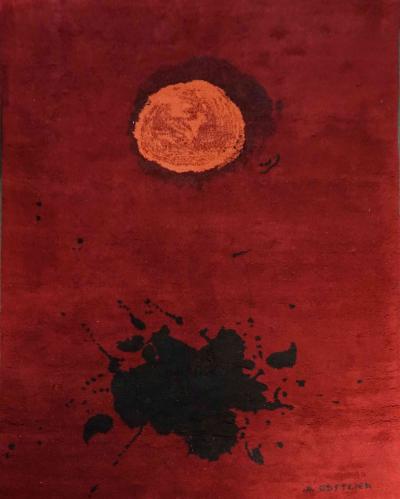 Adolph Gottlieb Exclusive Wool rug after Adolph Gottlieb Burst 