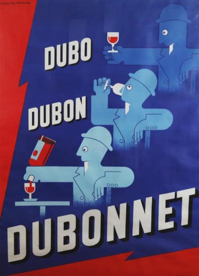 Adolphe Mouron Cassandre A M Cassandre Dubonnet Poster