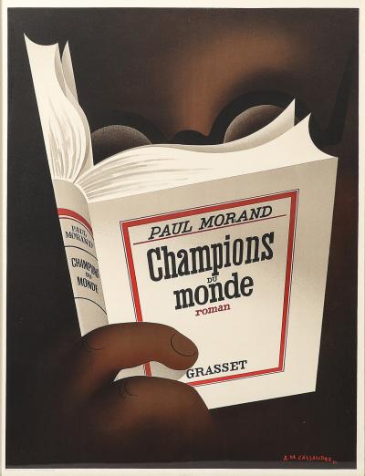 Adolphe Mouron Cassandre Adolphe Cassandre Champions Du Monde Lithograph Poster