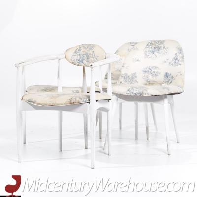 Adrian Pearsall Adrian Pearsall 950 C Mid Century Walnut Dining Chairs Set of 4