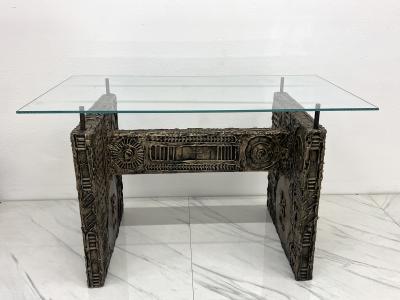 Adrian Pearsall Adrian Pearsall Cast Resin Brutalist Dining Table 1960s