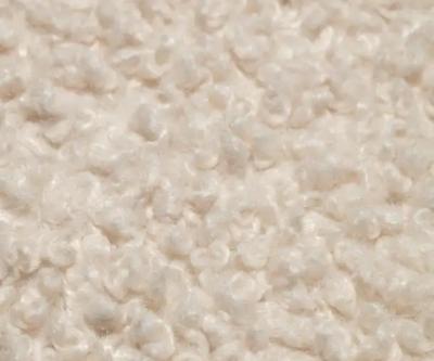 Adrian Pearsall Adrian Pearsall Channeled Post Modern Slipper Chairs in Ivory White Boucl 