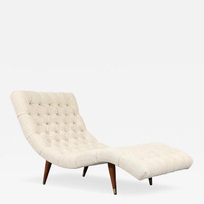 Adrian Pearsall Adrian Pearsall Diamond Button Tufted Chaise Lounge for Craft Associates