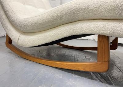 Adrian Pearsall Adrian Pearsall Double Rocker in Boucl 