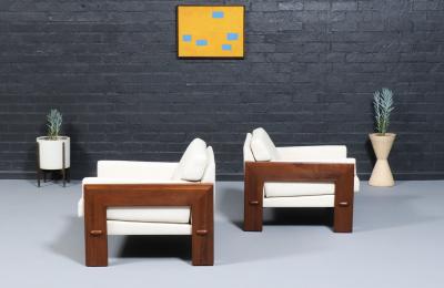 Adrian Pearsall Adrian Pearsall Floating Frame Lounge Chairs for Craft Associates
