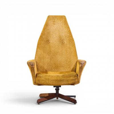 Adrian Pearsall Adrian Pearsall Mid Century Swivel Chair