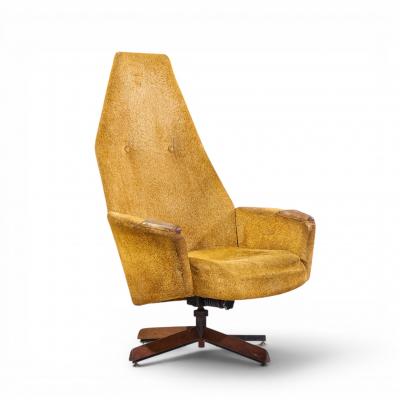 Adrian Pearsall Adrian Pearsall Mid Century Swivel Chair