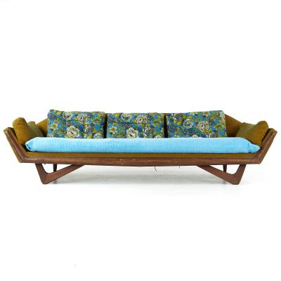 Adrian Pearsall Adrian Pearsall Mid Century Walnut Gondola Sofa