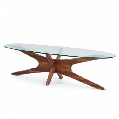 Adrian Pearsall Adrian Pearsall Mid Century Walnut Jacks Coffee Table