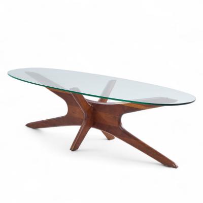 Adrian Pearsall Adrian Pearsall Mid Century Walnut Jacks Coffee Table