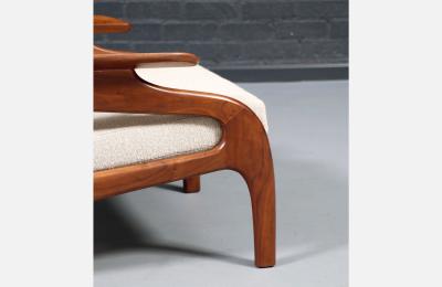 Adrian Pearsall Adrian Pearsall Model 1209 C Lounge Chair w Ottoman for Craft Associates