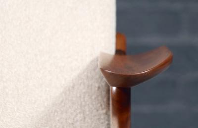 Adrian Pearsall Adrian Pearsall Model 1209 C Lounge Chair w Ottoman for Craft Associates