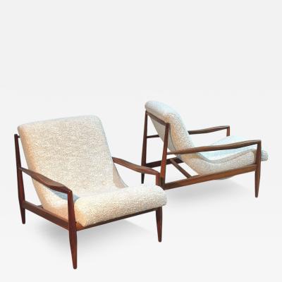 Adrian Pearsall Adrian Pearsall Pair Scoop Lounge Chairs for Craft Associates Inc 1960