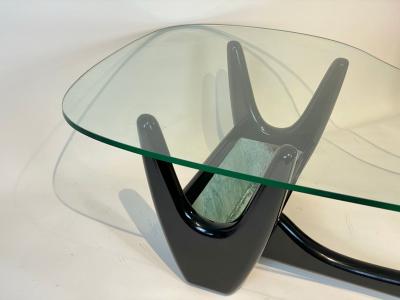 Adrian Pearsall Adrian Pearsall Planter Coffee Table Organic Glass top 1960s USA