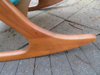 Adrian Pearsall Adrian Pearsall Sculptural Rocking Chair for Craft Associates Mid Century Modern