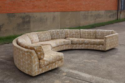 Adrian Pearsall Adrian Pearsall Semi Circle Sectional Sofa