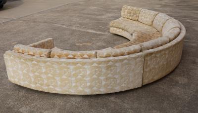 Adrian Pearsall Adrian Pearsall Semi Circle Sectional Sofa