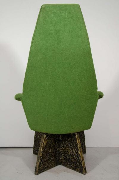 Adrian Pearsall Adrian Pearsall Set of Four Brutalist Dining Room Chairs for Craft Associates