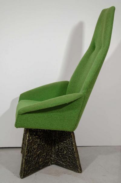 Adrian Pearsall Adrian Pearsall Set of Four Brutalist Dining Room Chairs for Craft Associates