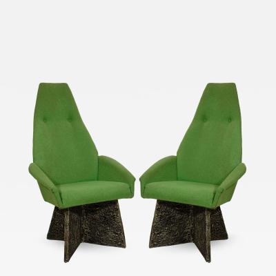 Adrian Pearsall Adrian Pearsall Set of Four Brutalist Dining Room Chairs for Craft Associates