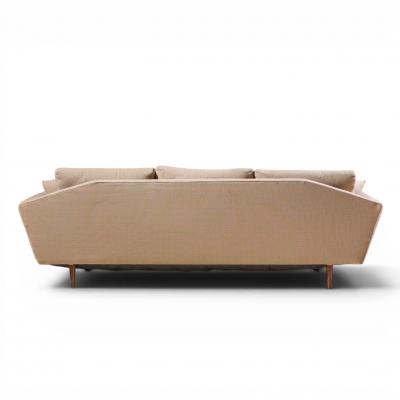 Adrian Pearsall Adrian Pearsall Style Mid Century Walnut Gondola Sofa
