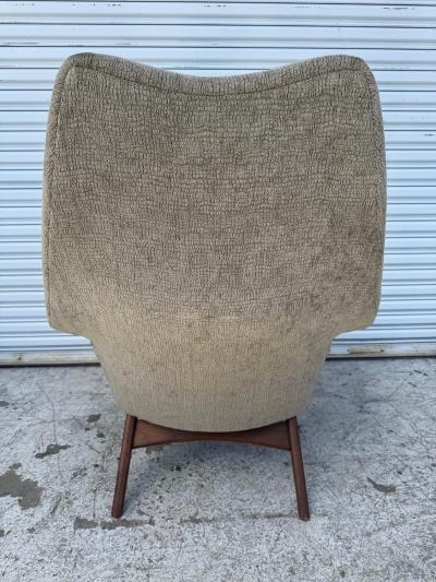 Adrian Pearsall Adrian Pearsall Wingback Lounge Chair Model 611 c