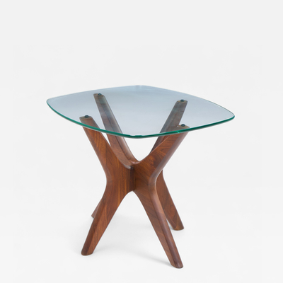 Adrian Pearsall Adrian Pearsall for Craft Associate Mid Century Walnut Jacks Side Table