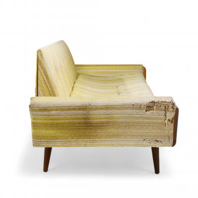Adrian Pearsall Adrian Pearsall for Craft Associates 2000 S Mid Century Walnut Gondola Sofa