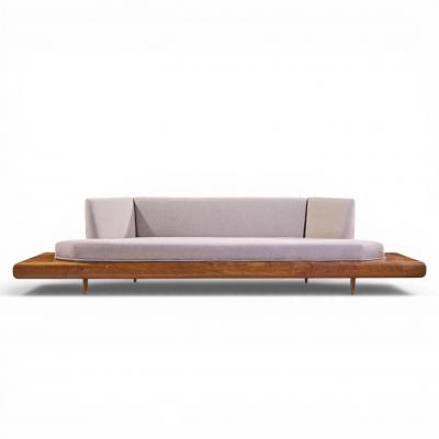 Adrian Pearsall Adrian Pearsall for Craft Associates 2006 S Mid Century Walnut Sofa