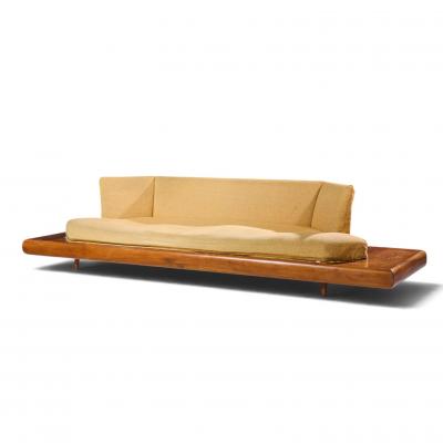 Adrian Pearsall Adrian Pearsall for Craft Associates 2006 S Mid Century Walnut Sofa